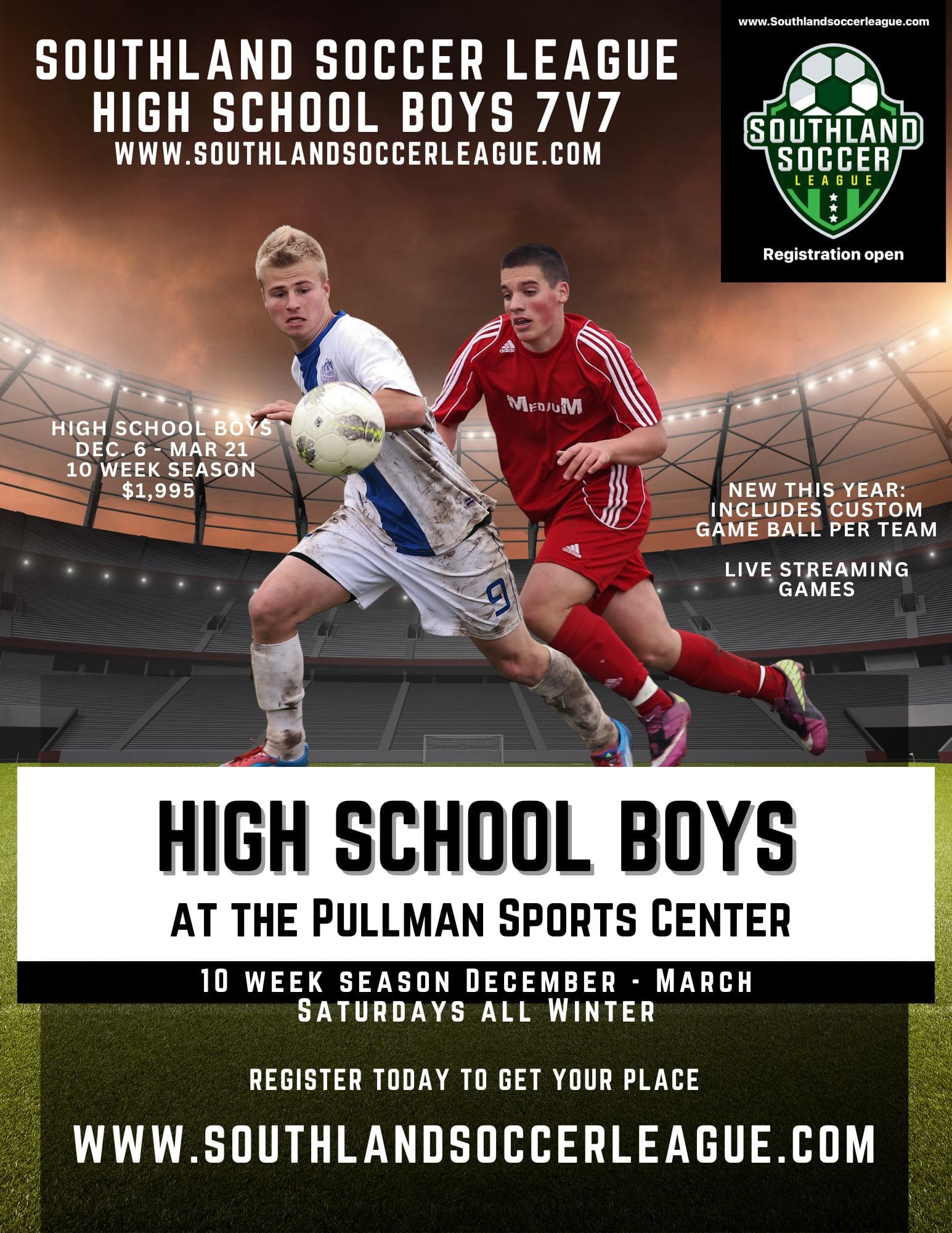 Southland SL HS Boys Final Flyer